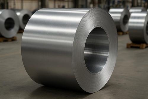 Рулон нержавеющий AISI 304 х/к 0.5х1000, BA+PE, зеркальный