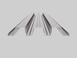 Оцинкованный профнастил Н114-750, 0,7х6000 мм